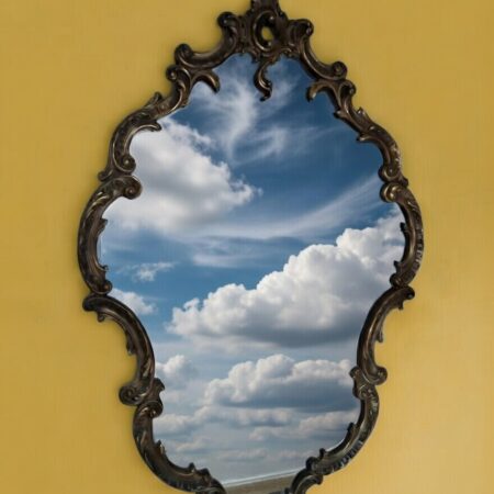 Miroir ancien en bronze