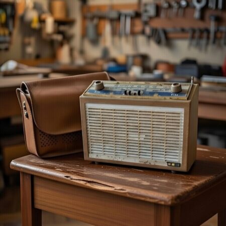 Poste radio portable années 60-70