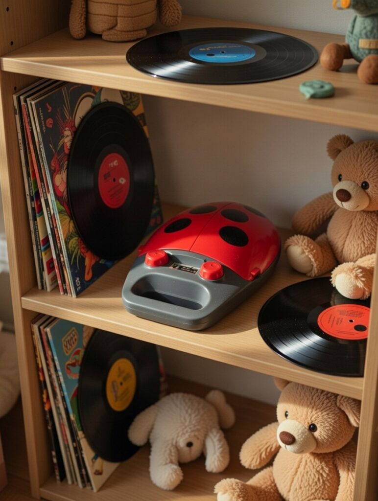 Tourne-disques enfant "Coccinelle"