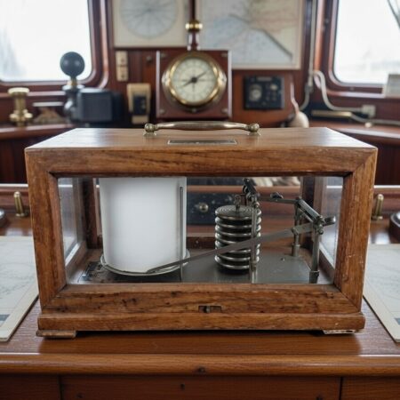 Barographe/Baromètre de la Marine nationale