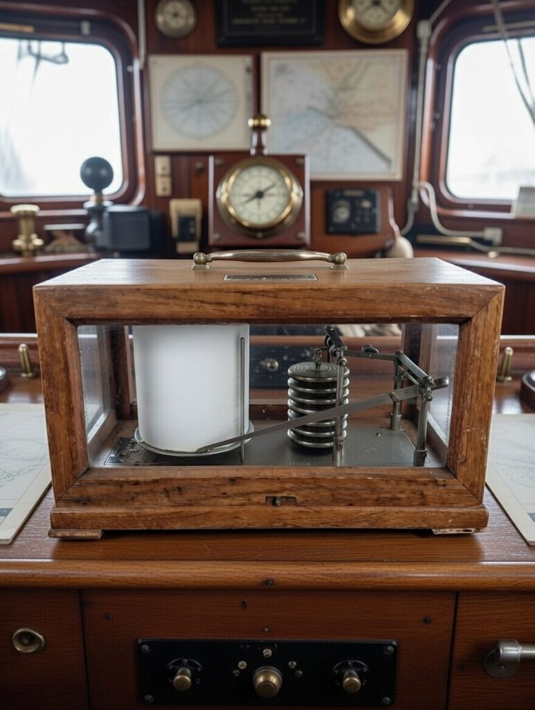 Barographe/Baromètre de la Marine nationale