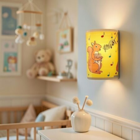 Veilleuse enfant décor "écureuil"