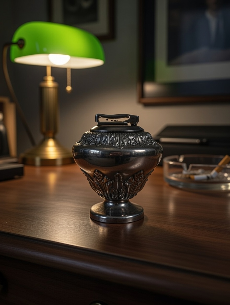 Briquet de table Colibri style Art déco