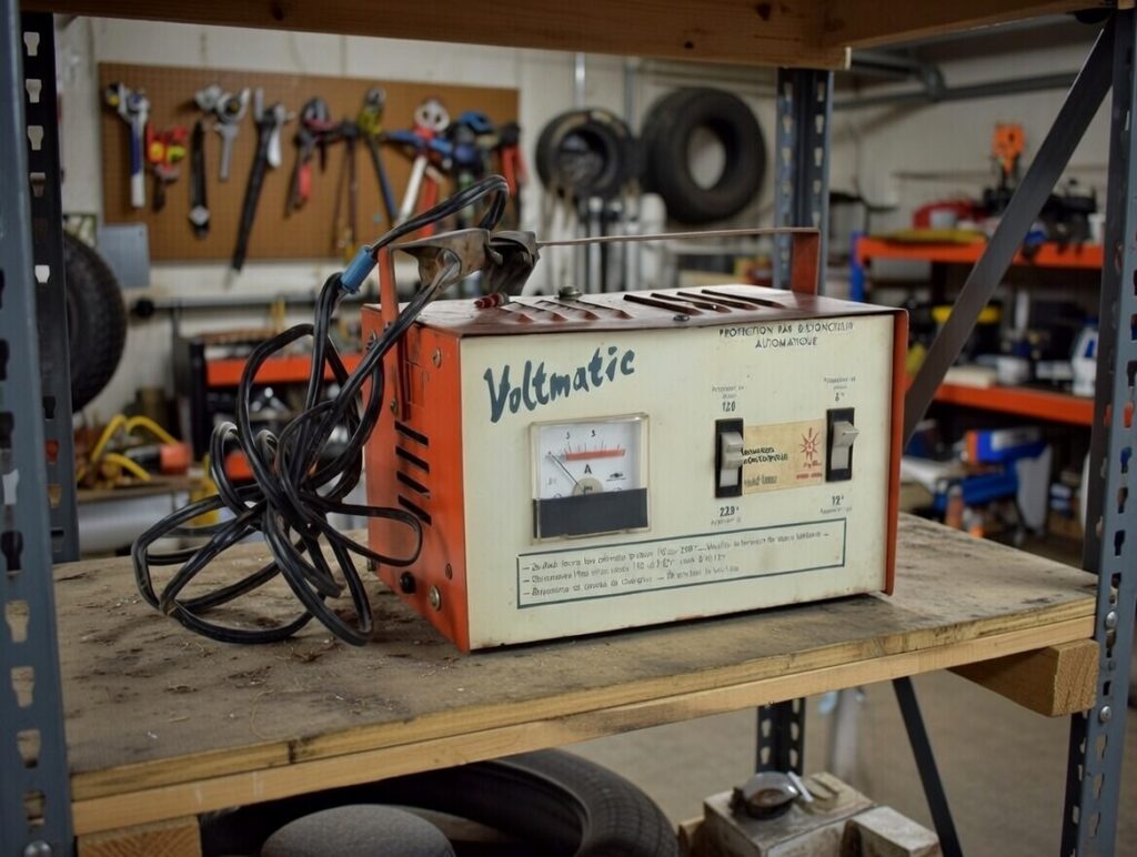 Chargeur de batterie ancien "Voltmatic"