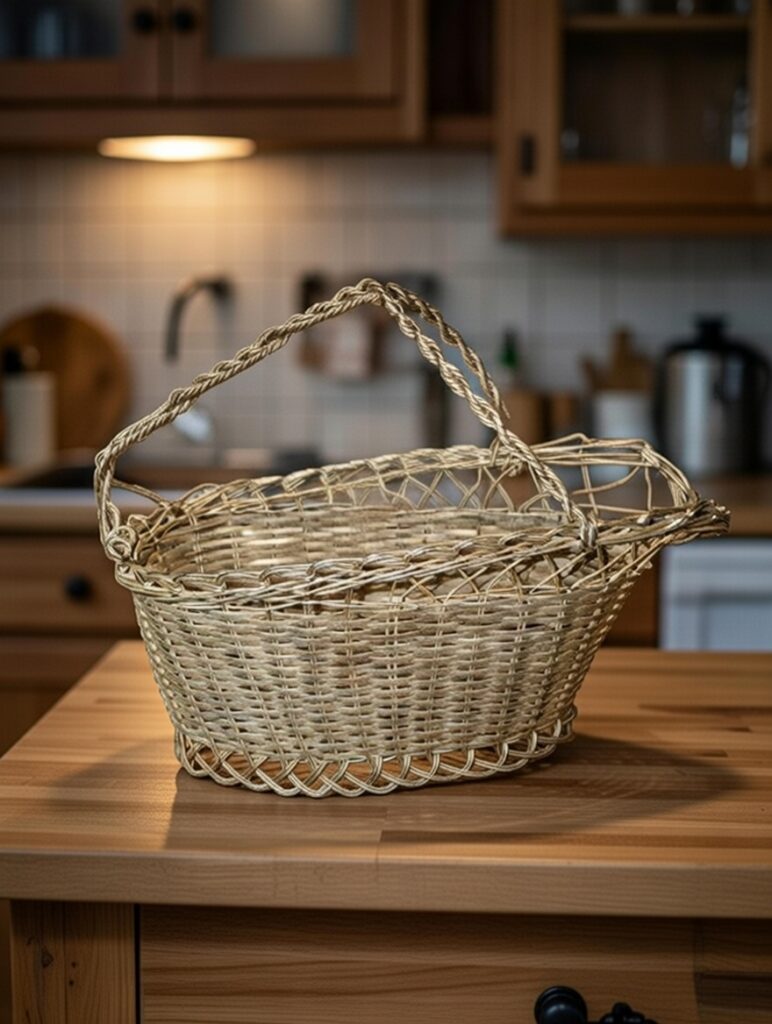 Panier à vin style ancien