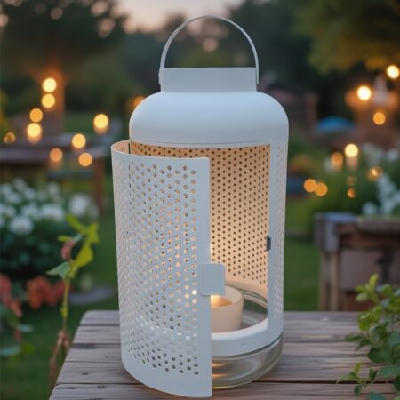 Photophore design en métal