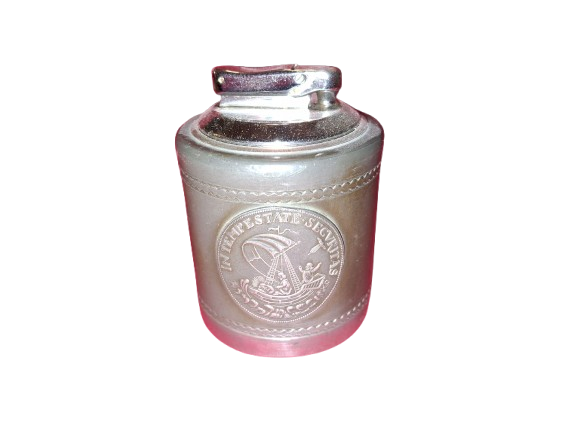 Briquet de table Colibri en étain – Image 2