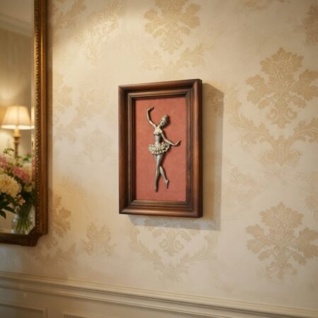 Petit tableau Art-déco Ballerine