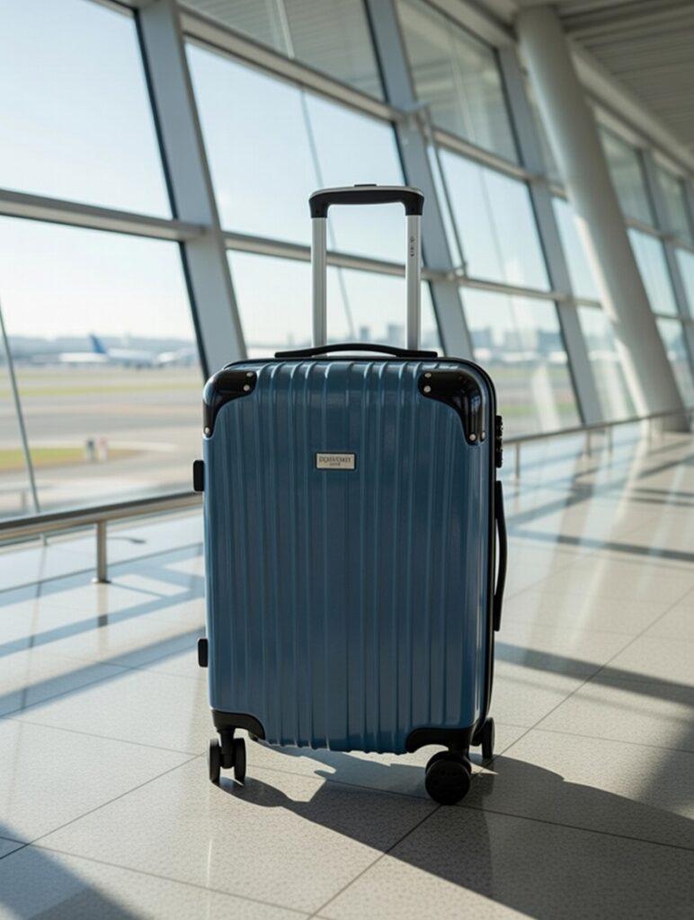 Valise cabine bleu