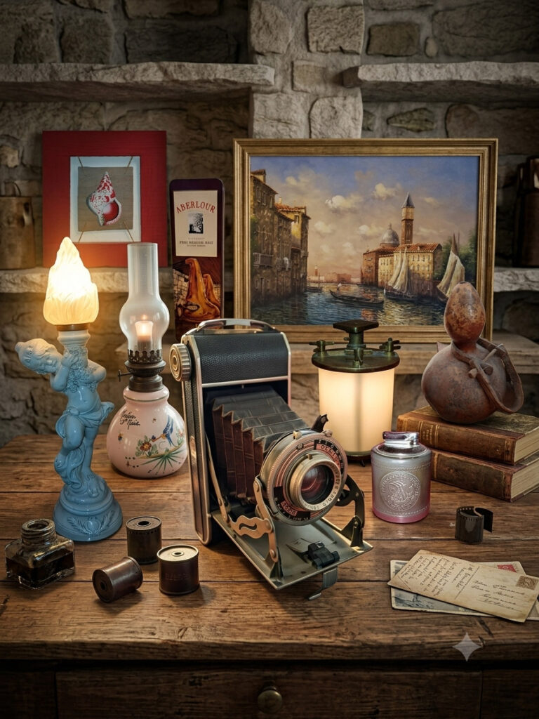 Objets et accessoire de décoration pour plateau de tournage